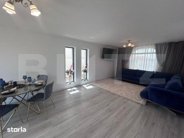 Casa de inchiriat, cu 4 camere, 120 mp utili si 500 mp de teren, zona