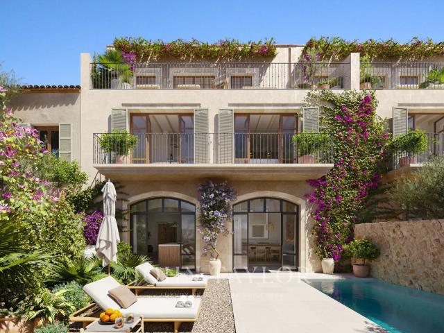 Casa de pueblo de nueva construcción con piscina