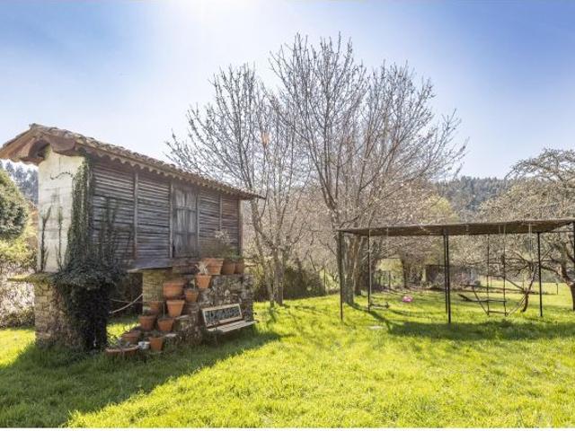 CASA DE PIEDRA SEÑORIAL CON FINCA, PISCINA Y NEGOCIO TURÍSTICO EN OZA CESURAS