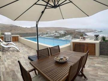 CASA DE PLAYA CON VISTA PANORÁMICA AL MAR