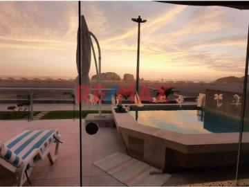 Casa de playa en Condominio Club Playa Las Palmeras km 123