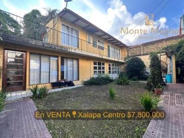 Casa de un piso con 607 m² de superficie de terreno y 4 recámaras en venta en el centro de Xalapa