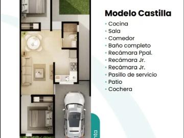 Casa de una sola planta, Gomez Palacio, Dgo