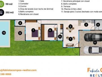 Casa de 1 piso VENTA en Mérida Yucatán Preventa a 18 meses y totalmente equipada