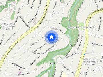 Casa disponible en renta en SIERRA ACONCAGUA, Colonia Lomas de Chapultepec VII Sección, C.P. 11000
