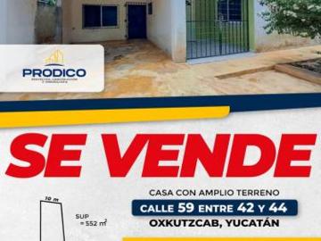 Casa en Oxkutzcab, Yucatán