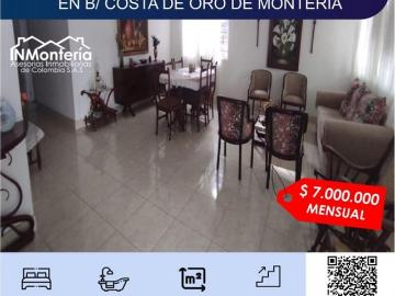 Casa en arriendo Calle 63 6 41, Los Alcazares, Montería, Córdoba, Col