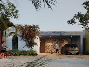 Casa en construcción Valladolid, Balam con piscina