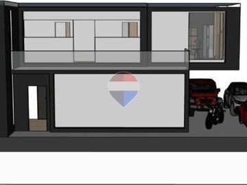 Casa en construccion con vista panoramica