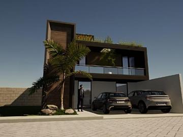 Casa en preventa con tres habitaciones y terraza en Tlacomulco, Tlaxcala