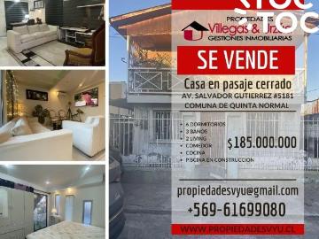 Casa en Quinta Normal