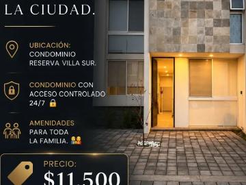 CASA EN RENTA EN CONDOMINIO RESERVA VILLA SUR