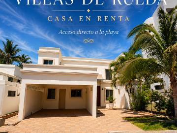 ⭐️CASA EN RENTA EN VILLAS DE RUEDA EN PLAYA CERRITOS