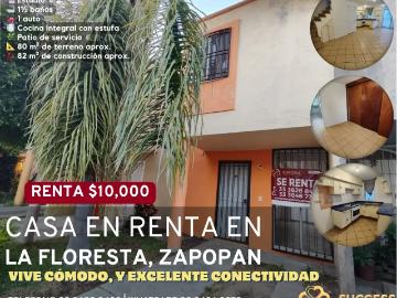Casa en Renta – La Floresta, Zapopan