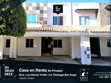 Casa en renta Calle Del Pedregal, Bacurimi, Culiacán, Culiacán Rosales, Culiacán, Sinaloa, 80301, México