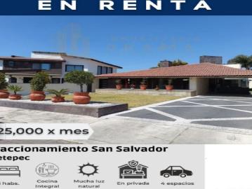 Casa en renta San Salvador Tizatlalli, Metepec