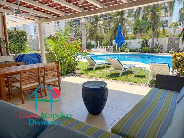 Casa en renta Villas Playa Diamante, Costera De Las Palmas, Granjas Del Marqués, Acapulco, Guerrero, México
