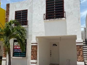 CASA EN RENTA, 3 RECAMARAS, CD DEL CARMEN, CAMPECHE
