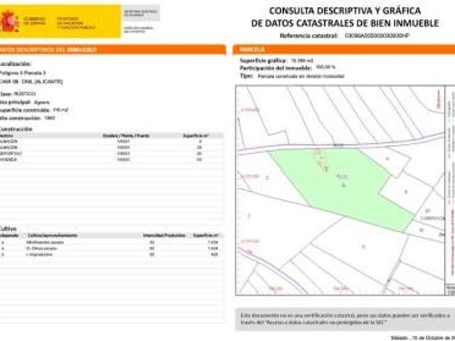 Casa en venta Onil