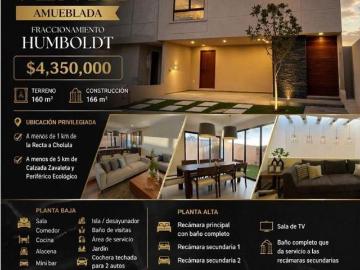 CASA EN VENTA AMUEBLADA EN FRACCIONAMIENTO HUMBOLDT