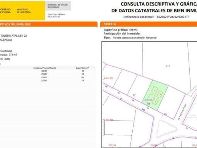 CASA EN VENTA CHIVA VALENCIA