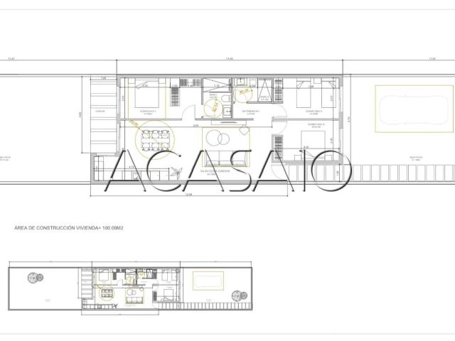 Casa en venta con 100 m2, 3 dormitorios en Esquivias