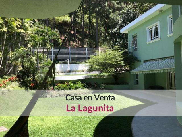 Casa en venta con jardín y piscina en La Lagunita, El Hatillo