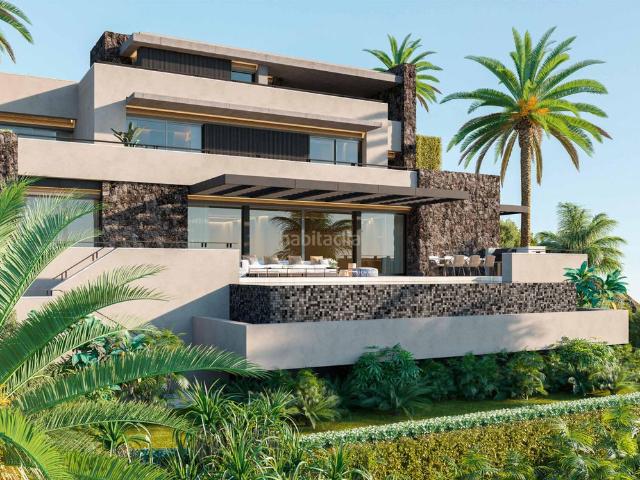 Casa en venta en Marbella, El Rosario Ricmar. Villa contemporánea en construcción en El Rosario con 4 dormitorios, piscina infinita, vistas panorámicas al mar y arquitectura mo. Casas.