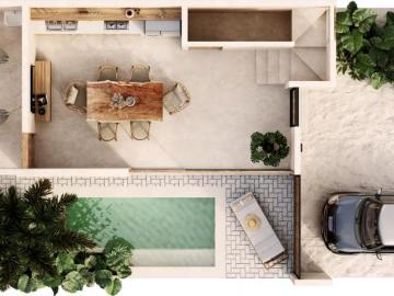 CASA EN VENTA EN MÉRIDA, SAN BENITO, YUCATÁN CON VISTA AL MAR