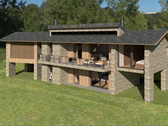 Casa en venta en Molina La. Proyecto de casa unifamiliar en La Molina. Casas Molina.