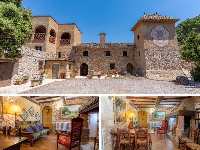 Casa en venta en Montblanc. Exclusiva masía histórica con licencia turística y gran potencial de expansión. Casas.
