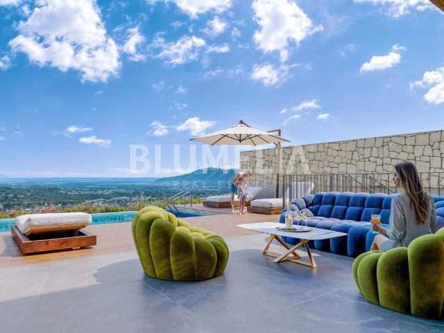 Casa en venta en Nucia la, Montebello Nou Espai. Nueva villa de obra nueva con vistas al mar en venta en La Nucía. Casas Nucia.