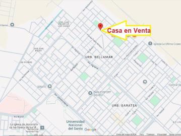 Casa en venta en Nuevo Chimbote a $70,000