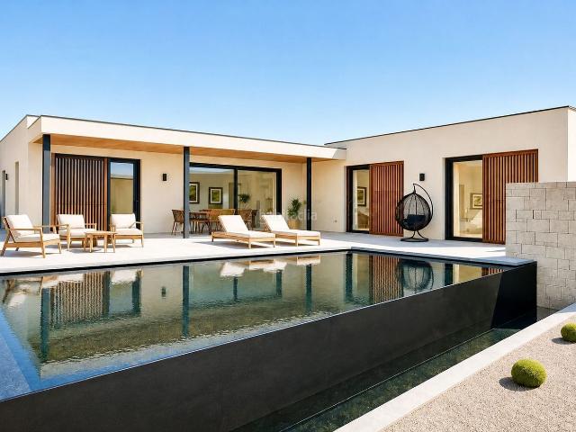 Casa en venta en Oliva La, El Roque. Villa moderna de lujo con piscina en venta en Fuerteventura El Roque 3 dormitorios en suite en parcela de 1.100 m. Casas Oliva.