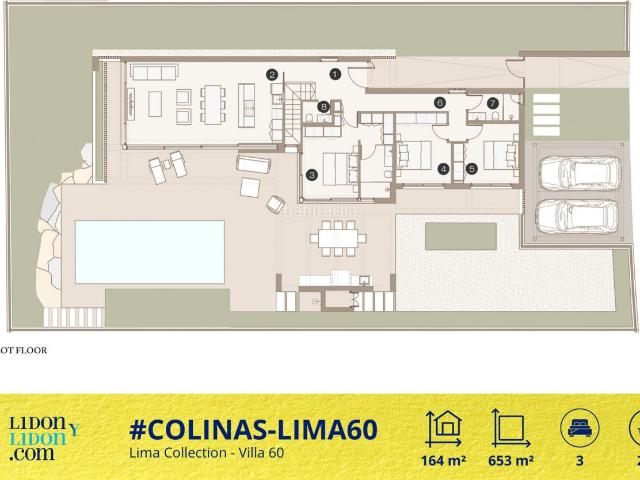 Casa en venta en Orihuela, Lomas de Campoamor Las Ramblas. LAS COLINAS GOLF COUNTRY CLUB Reconocido como una de las direcciones mÃs exclusivas de la Costa Blanca, Las Colinas Golf. Casas.