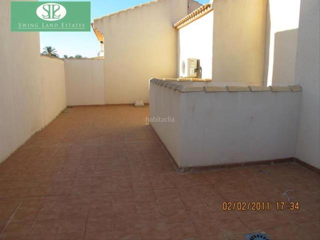 Casa en venta en Alcázares Los, Los Narejos_Punta Calera. BUNGALOW DUPLEX ESQUINA PLANTA ALTA Y SOLARIUM 70 M2 Y A 50 METROS DE LA PLAYA. Casas Alcázares.