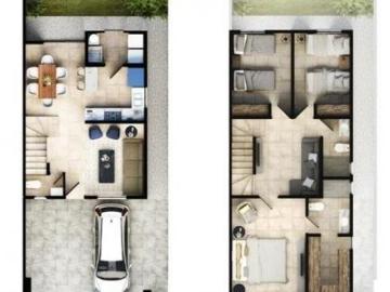 Casa en venta en Apodaca, sector privado
