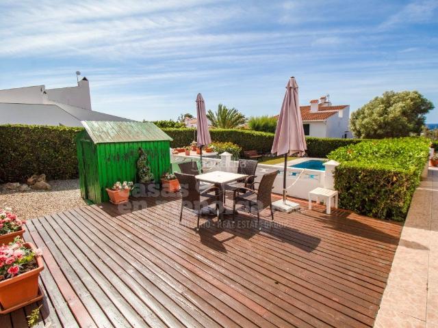 Casa en venta en Baleares Sant Lluís, Binibèquer. Chalet con piscina y vistas en Binibeca Vell. Casas Sant.