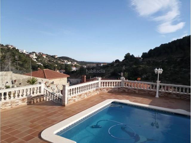 Casa en venta en Castellet i la Gornal. ESPECTACULAR! CHALET ADAPTADO COMO 2 VIVIENDAS INDEPENDIENTES VISTAS PANORÁMICAS AL MAR LOS ROSALES CUNIT. Casas Castellet i la.