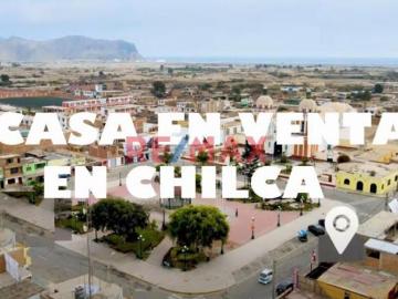 Casa En Venta En Chilca – Urb. La Alameda 1 Piso Cochera Base Para 3 Pisos Planos Incluidos