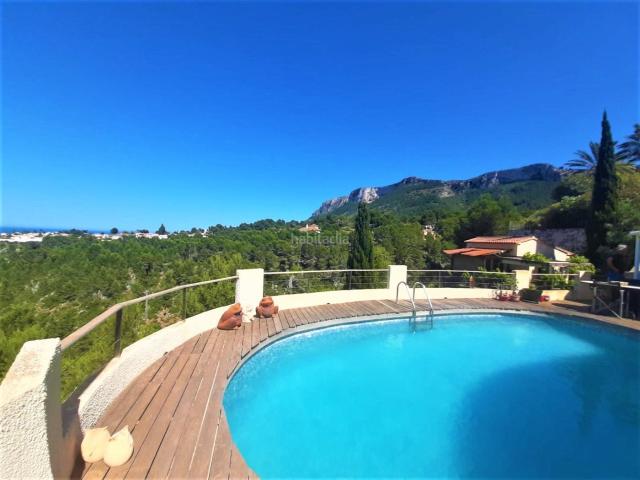 Casa en venta en Dénia, La Pedrera Vessanes. Villa vistas al mar. Casas.