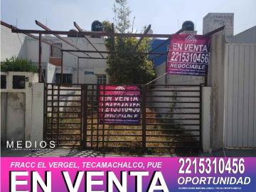 Casa en venta en El Vergel, Tecamachalco, Puebla