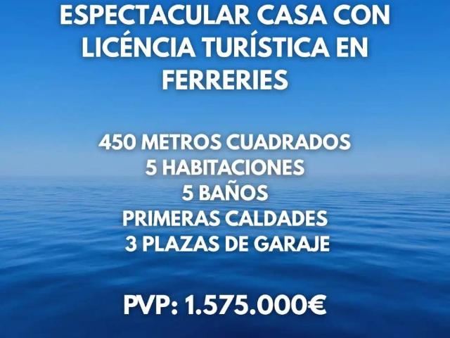 Casa en Venta en Ferreries