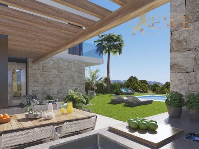 Casa en venta en Finestrat, Finestrat Pueblo. Impresionante villa con Vistas al Mar en Finestart. Casas.