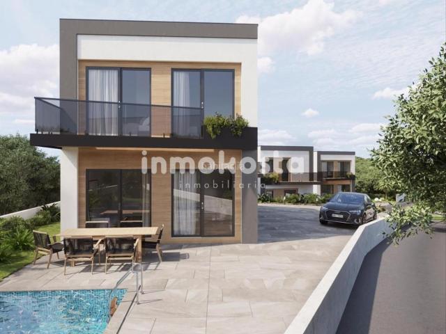 Casa en venta en Finestrat, Golf Bahía. Chalet independiente moderno, piscina privada. Casas.
