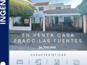 Casa en Venta en Las Fuentes, Ahome Espaciosa y con Excelente Ubicación
