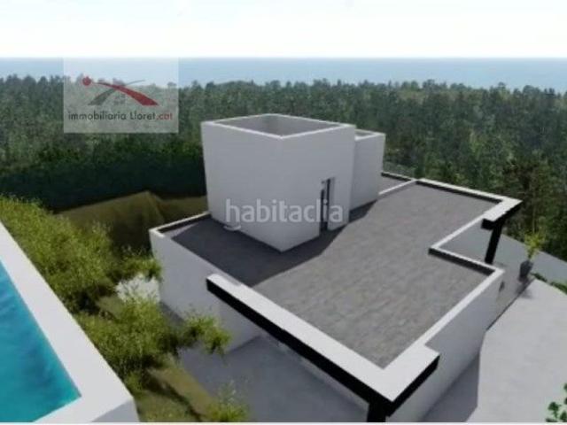 Casa en venta en Lloret de Mar, Roca Grossa Costa Brava. Casa por acabar con VISTAS MAR Licencia de obra. Casas Lloret de.