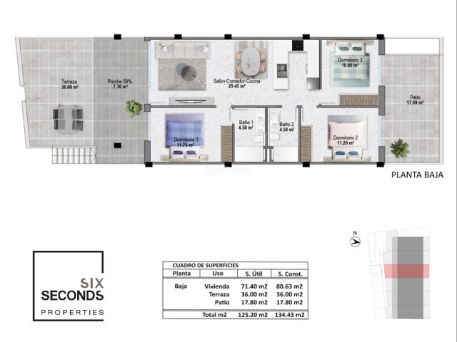 Casa en venta en Pilar de la Horadada, Pilar de la Horadada Ciudad. Descubre esta fantástica promoción residencial compuesta por 12 viviendas de diseño moderno, situadas en una privilegiada zona de.