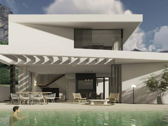 Casa en venta en Polop, Balcón de Ponoig Polop Paradis Polop Hills. Inmobiliaria Mariatomasa ofrece villas de lujo en plena naturaleza. Casas.