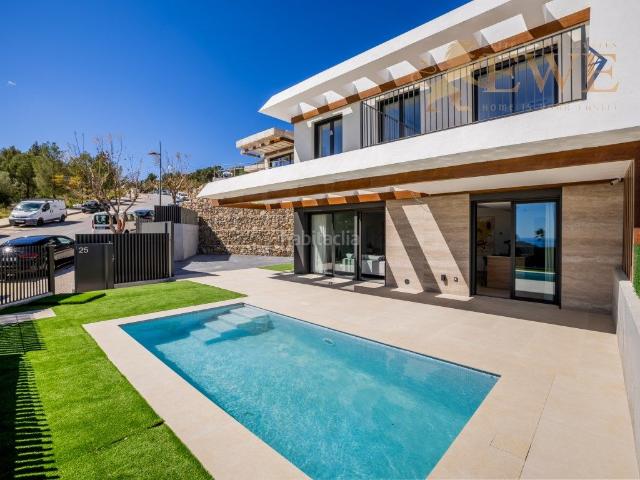 Casa en venta en Polop, Balcón de Ponoig Polop Paradis Polop Hills. Nuevo diseño de casas elegantes con vistas al mar en Polop. Casas.